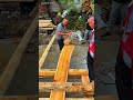 木槌一発で組み上がる!木造建築の組み立て🏠 Wood Frame Assembly