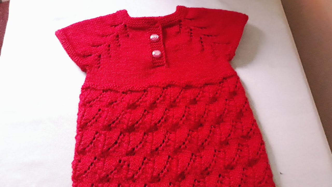 فستان لفتاة  :   12 شهرا \حردة الرجلان \ الجزء الاول