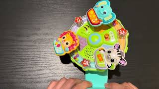 VTech Animal Wheel Toy Review & Demo 🌈 Interactive Learning Fun #youtubekids #toys