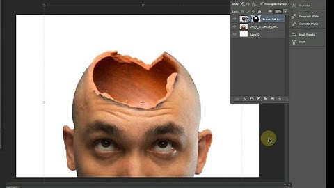 How to Create Hollow Head Effect || #Photoshop Tutorials