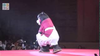 くまモンが『るろ剣』プレミアで居合い披露／映画『るろうに剣心 京都大火編』プレミア試写会