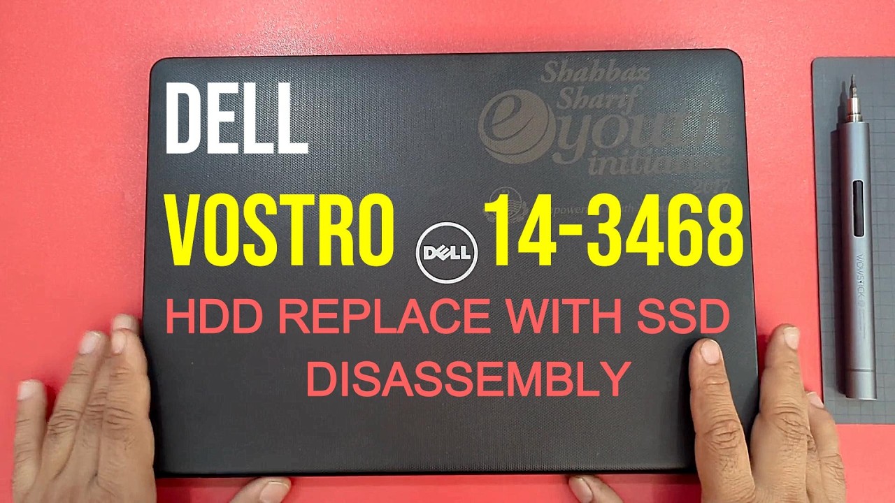 Dell Vostro 14-3468 Laptop Service | HDD Replace with SSD