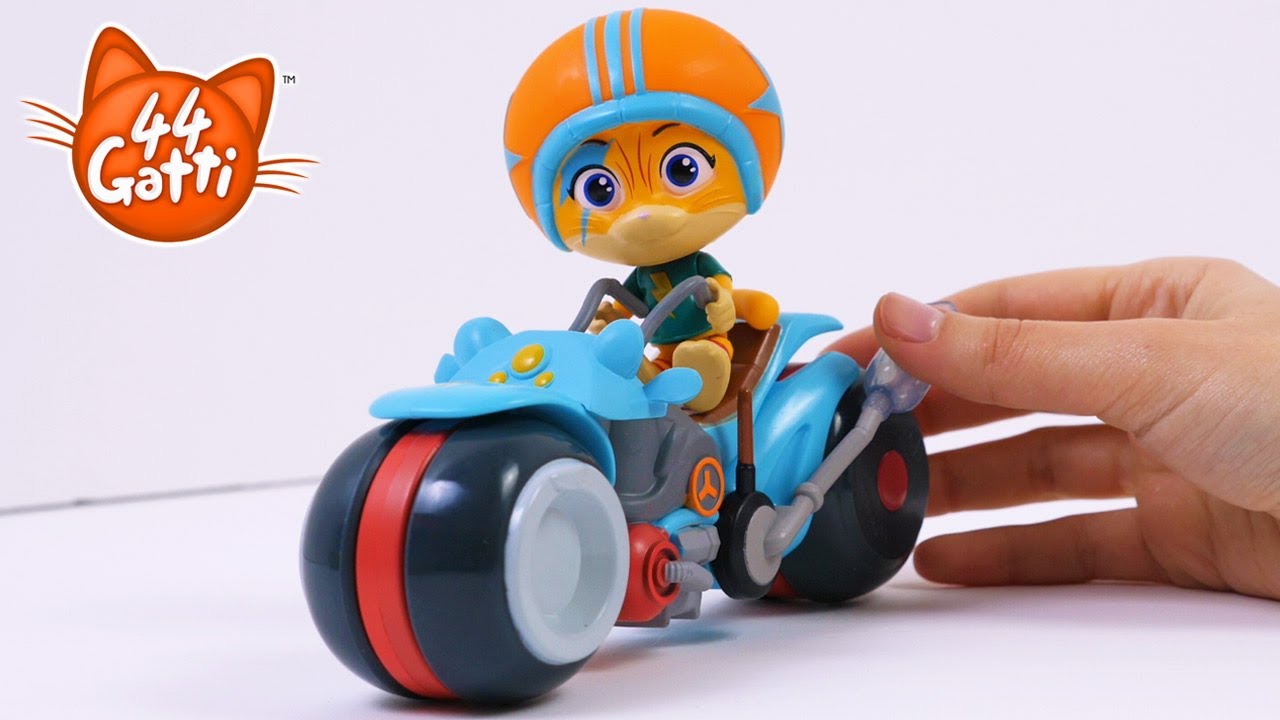 @44GattiIT | Scopriamo la collezione di veicoli di Lampo, Milady, Polpetta e Cosmo!