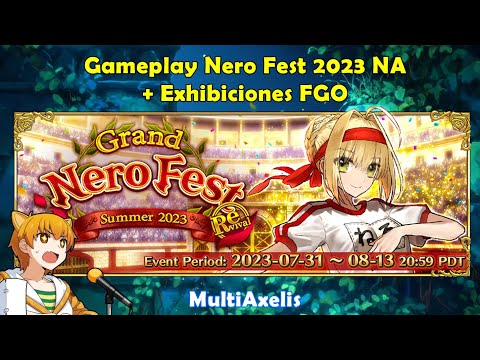 El Gran Festival NERO FEST 2023 FGO - Ha Comenzado ! (Parte 8) || Stream FGO 1227 @MultiAxelis