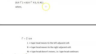 Introduction to Turing Machine - Part 2 - Theory of Computation