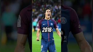 Edinson Cavani Evolution