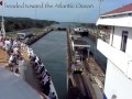Panama Canal Cruise: How a big ship gets through a small lock: Cunard&#39;s Queen Elizabeth