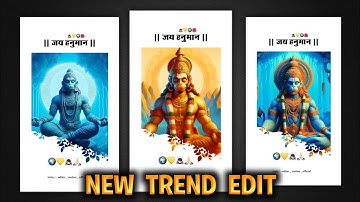 Ram Navmi Special Status Video Editing In AlightMotion | Ram Navami Status Tutorial
