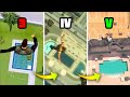 FALLING OFF from the HIGHEST POINT into a POOL in GTA GAMES (Evolution)