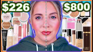 Full Face of DRUGSTORE vs LUXURY Makeup… What’s ACTUALLY Worth It?! 😳 screenshot 5