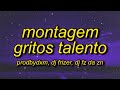 MONTAGEM GRITOS TALENTO Ultra Slowed