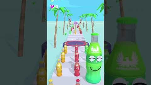 Juice Run 3D Gameplay Walkthrough Android, ios #shorts #voodoo #juicerun #android #ios #mobilegame