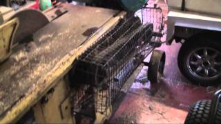 LINER Saw Bench with a Petter Diesel Engine