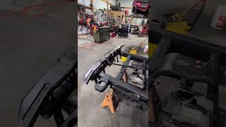 Yukon frame swap #automobile #mechanic #gmc #fabrication #frameswap