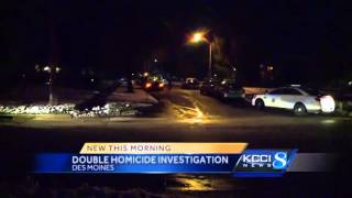 Police spend night investigating double homicide