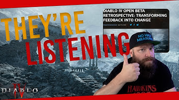 Diablo 4 Beta Retrospective - Patch Notes for LAUNCH | Diablo IV