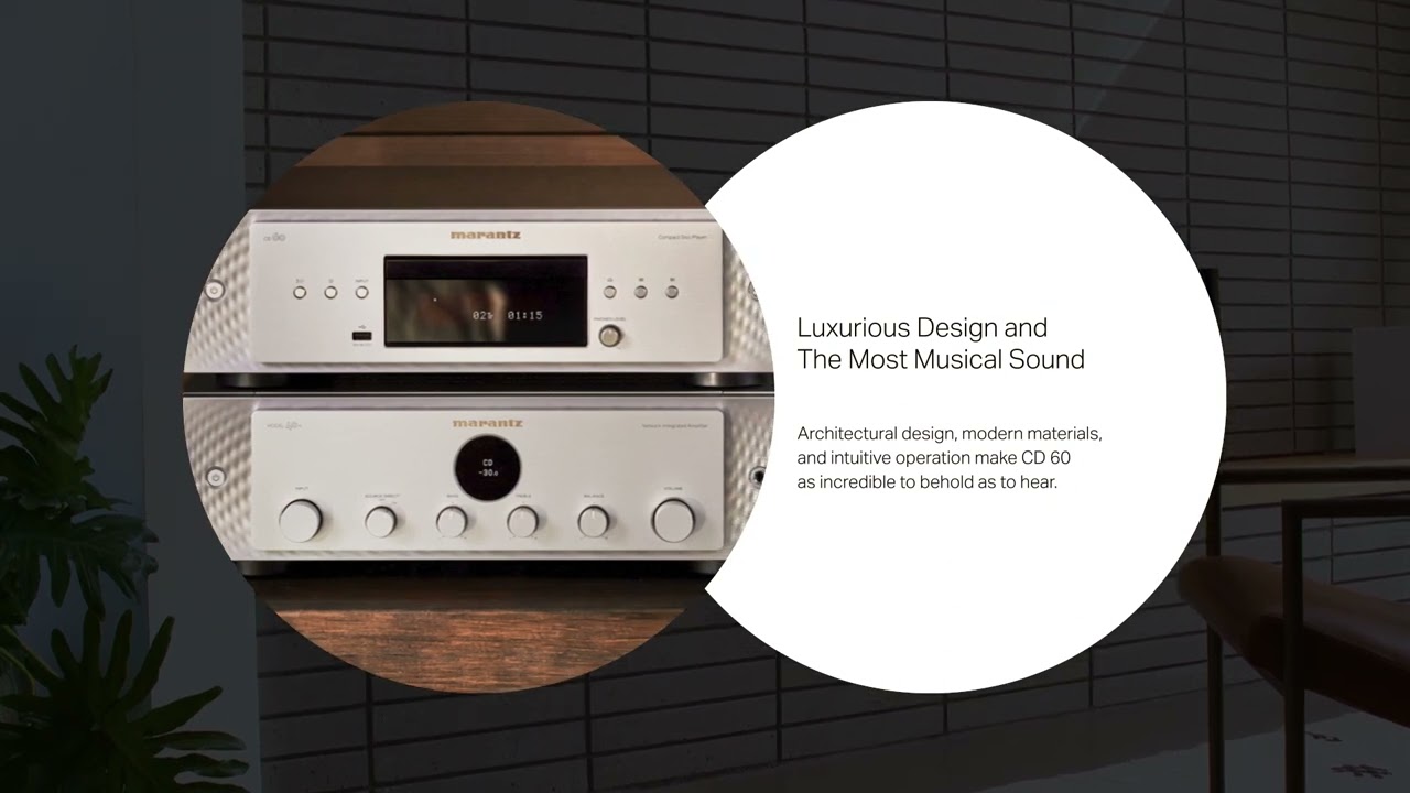 Marantz CD 60: all'altezza della tua collezione