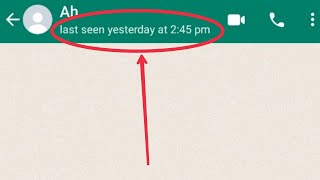 WhatsApp Fix Last Seen Yesterday Problem || Not Showing Data Problem in Last seen WhatsApp screenshot 1