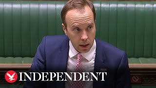 Watch in full: Matt Hancock updates parliament on coronavirus