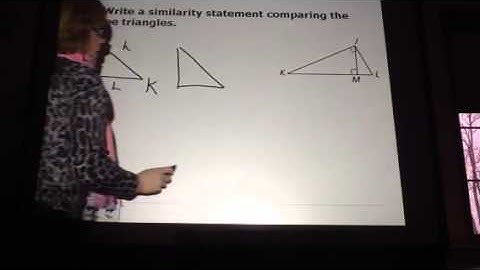 McCrory Geometry 8-1 Similarity in Right Triangles