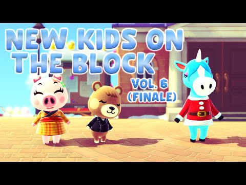 🎤🎼🎵NEW KIDS ON THE BLOCK Volume 6 (Finale) in Animal Crossing New Horizons !!!