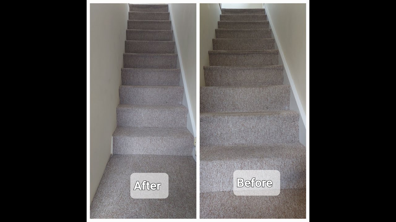 SIMPLE AND EASY HACK HOW TO CLEAN THE STUBBORN DIRT ON THE STAIR CASE