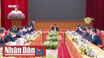 Thủ tướng làm việc với lãnh đạo tỉnh Cao Bằng