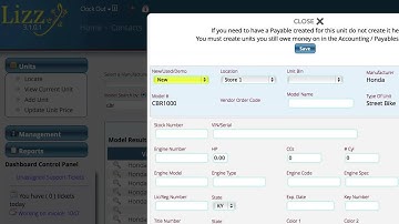 Creating Units In Lizzy