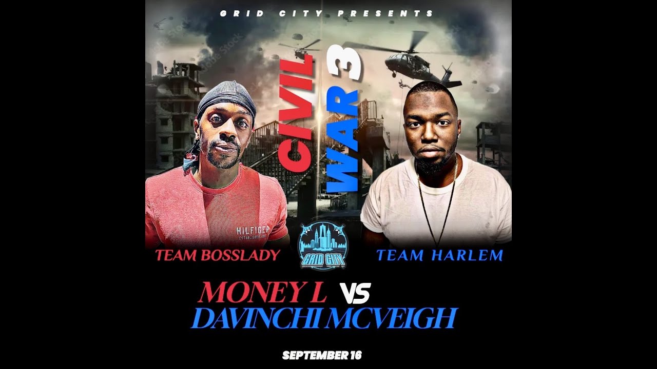 MONEY L VS DAVINCHI MCVEIGH | CIVIL WAR 3 | GRID CITY - YouTube