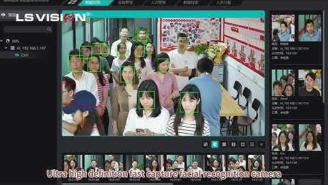 LS VISION Face recgnition cameras,people counting,AI software that perform advanced
