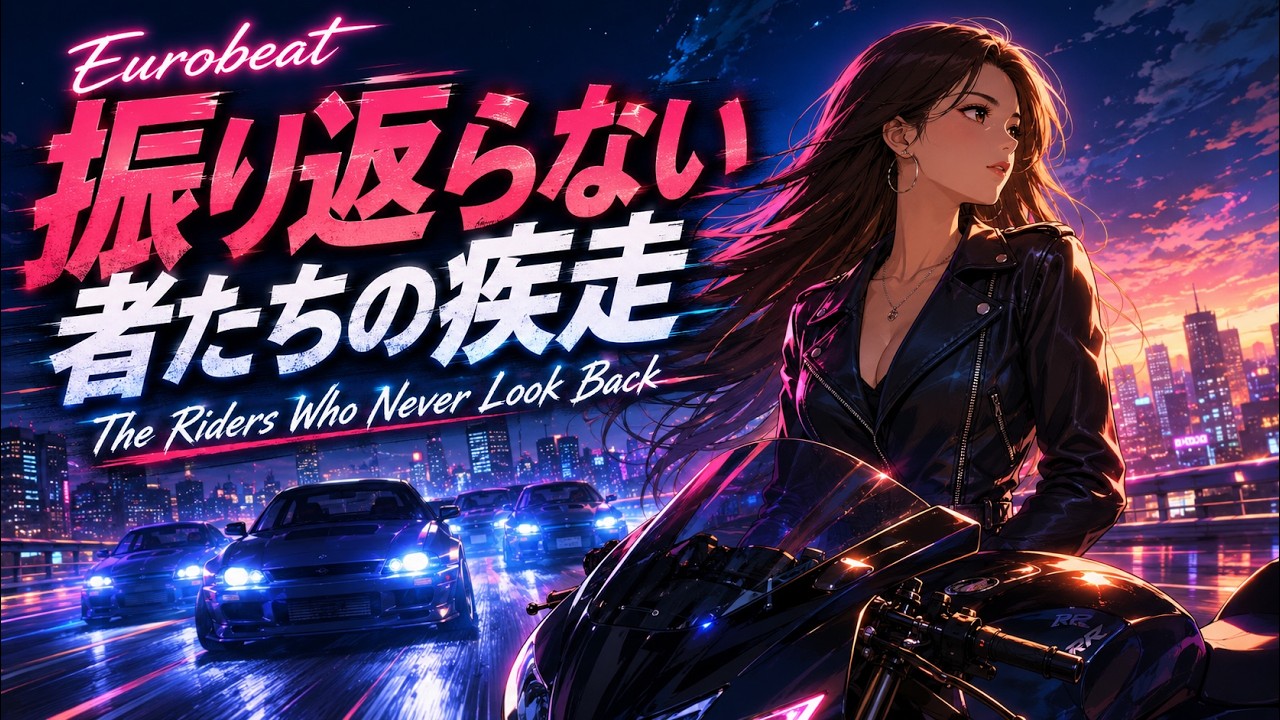 Eurobeat Mix】アクセル全開で夜を駆け抜ける爽快感／Full-Throttle
