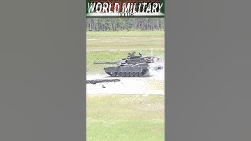 M1A2 SEPv3 Abrams Tank in Action #shorts #shortsvideo #shortvideo #short