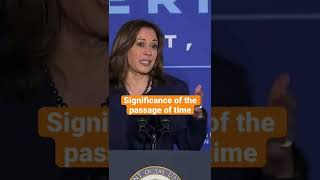 Kamala word salad passage of time