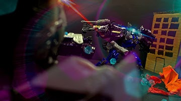 Topspin VS Nitro Zeus - Transformers Stop-Motion