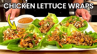 Forget PF Chang's! AMAZING Chicken Lettuce Wraps!