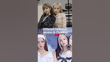 Different between Jensoo & Chaelisa #blackpink #Blinks #jensoo #chaelisa #blinklam