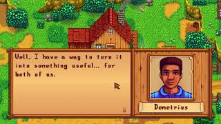 Demetrius pays a visit (Year 1, Spring, Day 24)