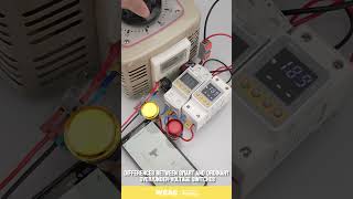 Real Time Reaction of an Automatic Voltage Protector Observed Through Indicator Lamps in a Motor Cir