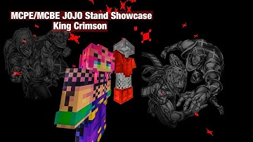 MCPE/MCBE JOJO Stand Showcase | King Crimson | Download Link Included