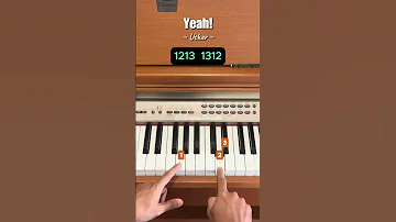Yeah Usher Music Easypiano Piano Simplepiano Shorts Viral Foryou 
