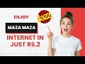 Enjoy internet in just 2 rupees | jazz internet package | Khani technical 