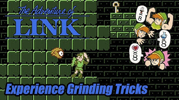 Zelda II: The Adventure of Link - Experience Grinding Tricks
