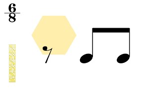 A Basic Rhythm in 6/8 - Sight Reading Exercise 🥁