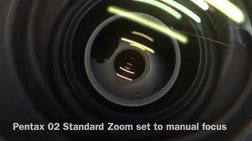 Pentax Q 02 Standard Zoom lens shutter mechanism in super slow motion