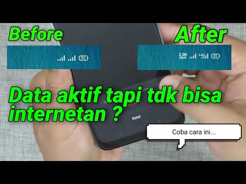 Cara Mengatasi Data Seluler Hidup Tapi Tidak Bisa Internet Di Hp Oppo A33 2020 A54 A53 A15