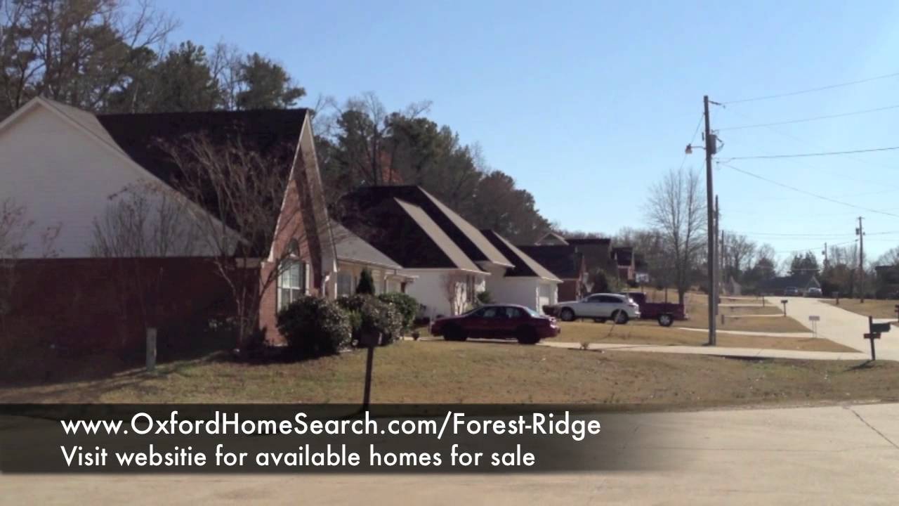 Forest Ridge Homes for Sale Oxford MS 38655 YouTube