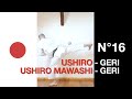 Jka karat training  ushiro geri et ushiro mawashi geri shotokan karate do vido n16