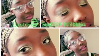 Easter Makeup Tutorial | Green Smokey Eye
