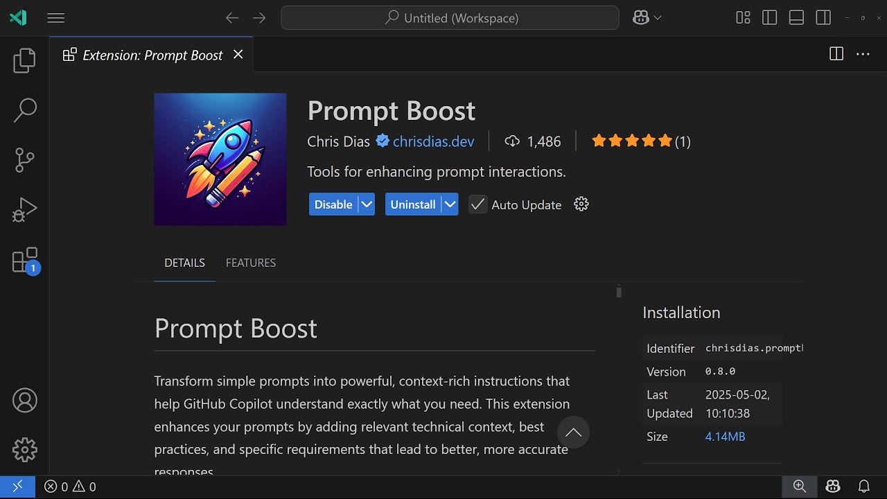 Prompt Boost - How to Supercharge Your Prompts in VS Code 🚀 - YouTube