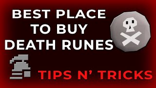 BEST Place To Buy Death Runes For Ironman OSRS | Tips N' Tricks